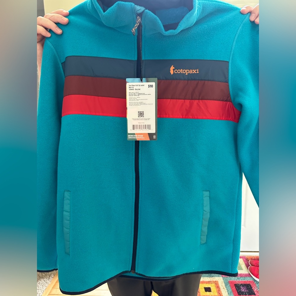 Cotopaxi men’s fleece full zip jacket XL
